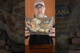 Trying Rana French Onion Ravioli Bake Kit from Costco #Costco #foodreview #Costcofinds #Costcohaul