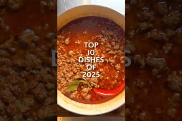 Top 10 dishes of 2025 🫡 grateful for all the support 🔪 #foodyouwanttoeat