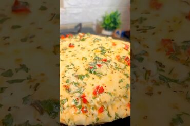 Two in One Stuffed  Pizza | #pizzarecipe#cheese garlic bread#ytshorts#viralpizzarecipe