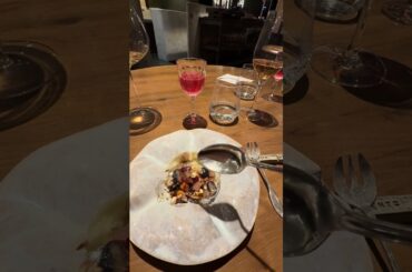 Accents table bourse . #cuisine #michelinstar#restaurantparis #gastronomie #dessert #michelin