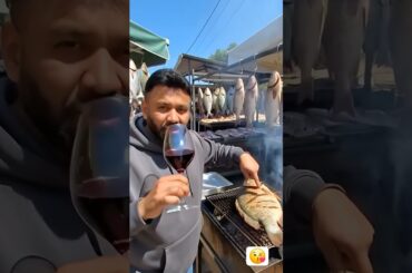 gril fish & winein fish market 😘#italy #food #howtomakewhitesaucepasta #chef #italiancuisine