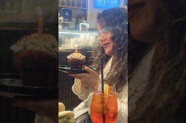 Celebrating birthday in Italian way… #italy #rome #velog #velocity #birthday