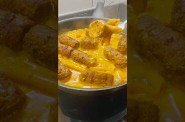 Creamy Italian Meatball Pasta 🍝 #food #cooking #italianfood #recipe