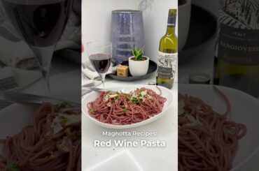 Spaghetti All'ubriaco | International Select Sangiovese  #pasta #recipe #magnottawinery