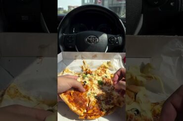 I Got No Tehzeeb🫰😋 #trendingshorts #food #carvlog #foodvlog #pizzalover #pizza #reels #newreel