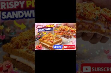 10 Min Me Super Tasty Recipe | ✨Crispy Pizza Sandwich 🥪 #viral #viralvideo #shortvideo #recipe #yt