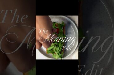 The Morning Edit ☀️ Italian Pesto Focaccia Sandwich | Easy Breakfast Recipe