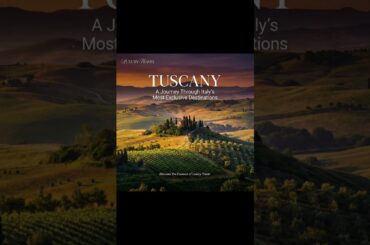 Romantic Tuscany #travel #italy #tuscany #capcut