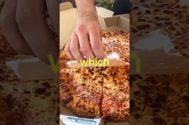 Italian vs American pizza🍕