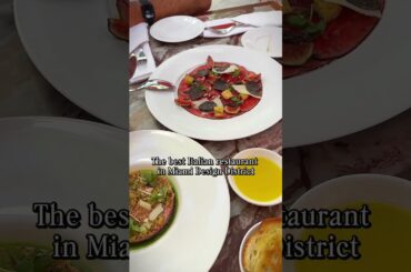 Considered the best Italian restaurant in Miami Design District. You have to try it! 🍝✨