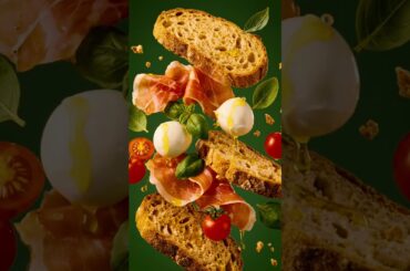 The Ultimate Italian Bruschetta 🥖🍅 #shorts #recipe