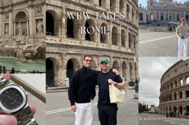 Rome Vlog | Patek Shopping, Tourist Sightseeing & Italian Food