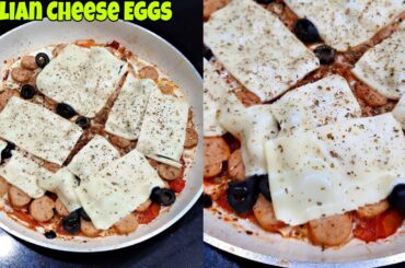 Italian Cheese Eggs - Nida's Cuisine - Breakfast Recipes