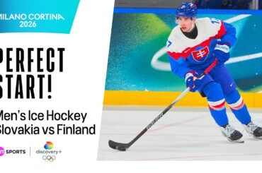 PERFECT START 👏 | Slovakia vs Finland: Men's Ice Hockey | Winter Olympics 2026