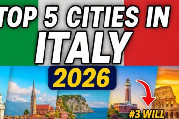 Why You Should MOVE to Italy in 2026 🇮🇹 | Top 5 Cities Ranked