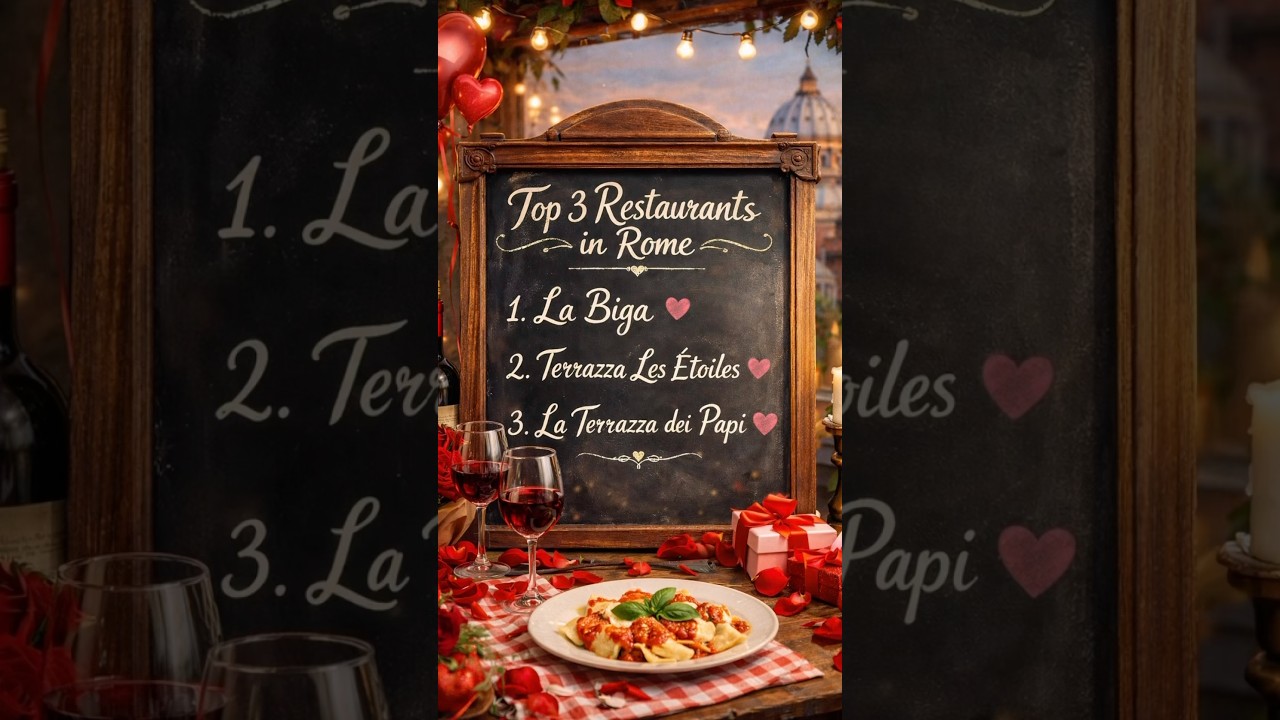 TOP 3 Restaurants in ROME with BEST views | Travel Ideas 999 #rome #italy #amore TOP 3 Restaurants in ROME with BEST views | Travel Ideas 999 #rome #italy #amore