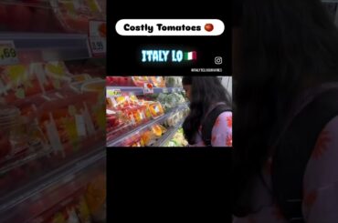 Check out Full video🇮🇹#italy #costly #india #telugu #trending #food #italytelugudiaries #sushmitha