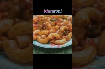 5 minute macaroni recipe😋🫠🫠#shorts #macaroni #shortsfeed#cookingathome #reels
