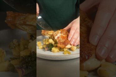 Chicken with White Wine Braised Parsnip & Celery   #chickenrecipes #food #homecooking