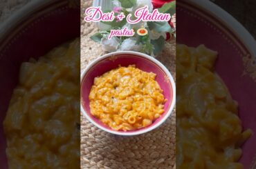 When Italy Meets India 😍 Desi Style Pasta Recipe| #trending #shorts #recipe ummuhalim