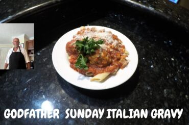 GODFATHER SUNDAY ITALIAN GRAVY / COOKING WITH STEVEARINO