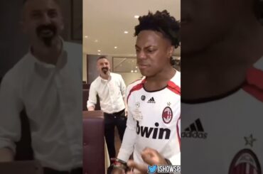 Speed tries Spaghetti in Italy