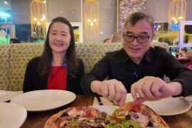 Steve Fine Dining At The California Pizza Kitchen In Downtown Summerlin