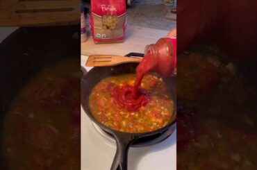 Toasted Bow Tie Pasta Baked Skillet |  Restaurant Quality 🍽️