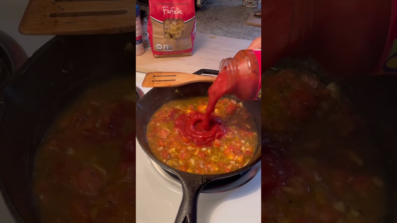 Toasted Bow Tie Pasta Baked Skillet | Restaurant Quality 🍽️ Toasted Bow Tie Pasta Baked Skillet | Restaurant Quality 🍽️