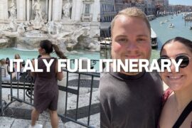 FULL ITALY ITINERARY | 9 days exploring Rome, Florence, and Venice!