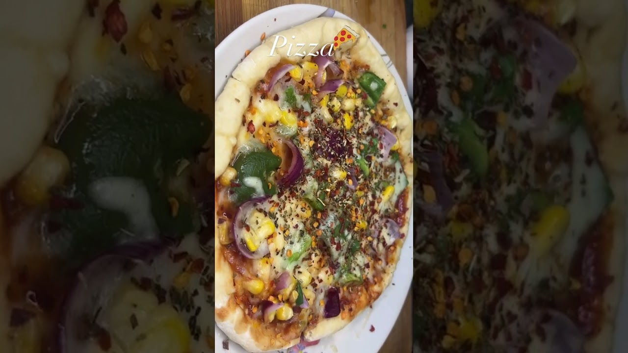 Homemade pizza 🍕 #recipe #cooking #shortvideo #short Homemade pizza 🍕 #recipe #cooking #shortvideo #short