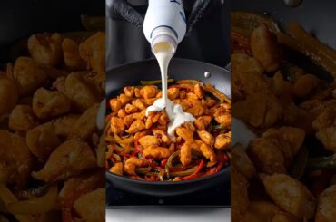 Chicken Pasta Combo 😍🍗🍝 | Homemade Unique Recipe ASMR #Shorts