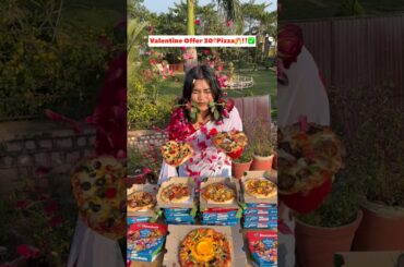 Valentine Day Offer 30₹ Pizza 👩‍❤️‍👨‼️✅ || #shorts #short #viral