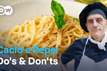 Cacio e Pepe : How to get this classic Italian recipe right