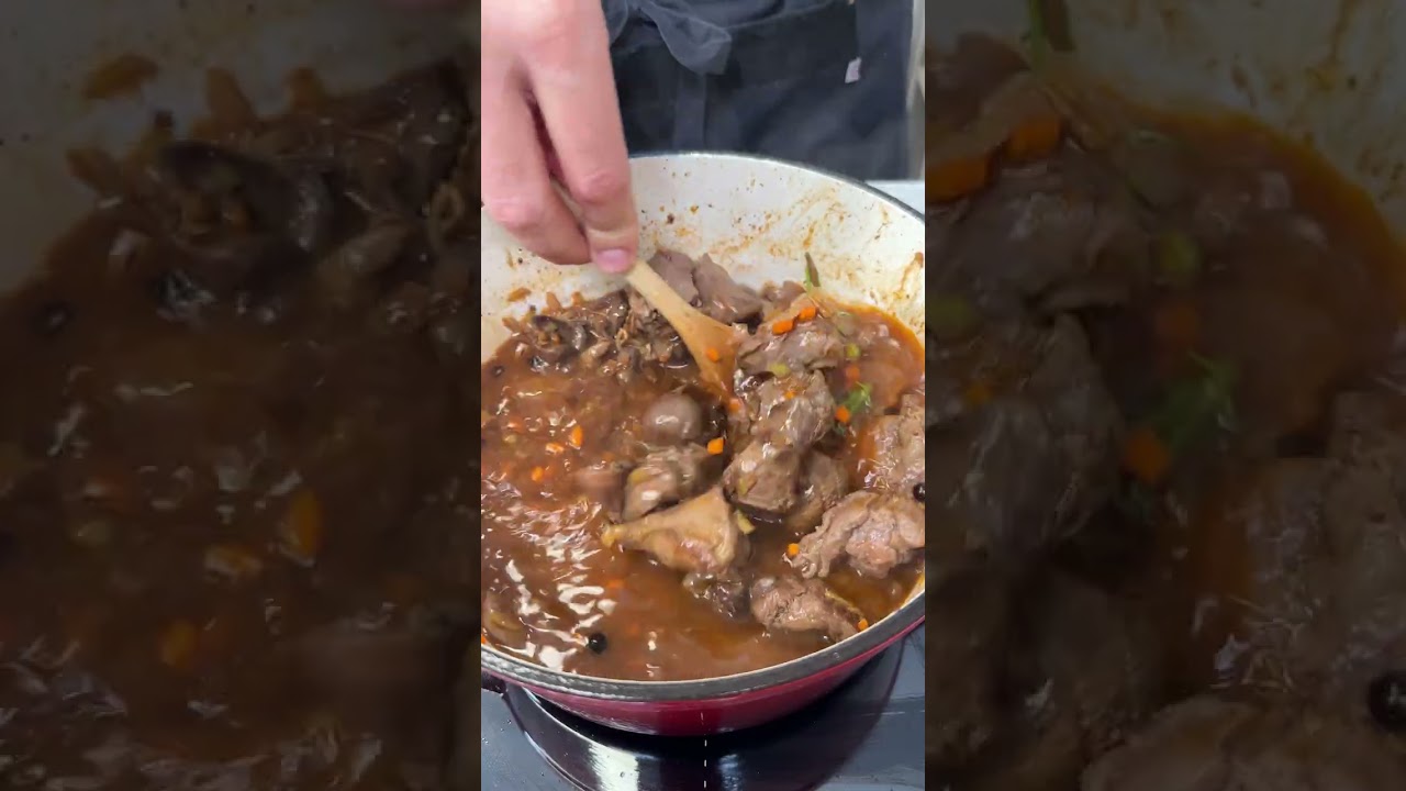 Polenta Gnocchi with Venison Ragù 🥩✨ Polenta Gnocchi with Venison Ragù 🥩✨