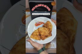 PIZZA CALZONE IN AIR FRYER 😍 #viralshorts #recipesbyriya #food #airfryer