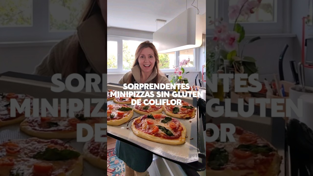 MINIPIZZAS SIN GLUTEN, DE COLIFLOR #cocina #canaldecocina #thermomix #recetas #tm7 #sin gluten MINIPIZZAS SIN GLUTEN, DE COLIFLOR #cocina #canaldecocina #thermomix #recetas #tm7 #sin gluten