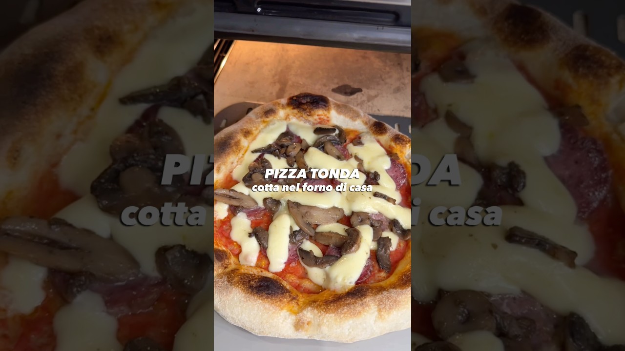 PIZZA TONDA NEL FORNO DI CASA? Ecco come cuocerla! #pizzafattaincasa PIZZA TONDA NEL FORNO DI CASA? Ecco come cuocerla! #pizzafattaincasa