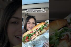 Michelin-recommended Italian sandwiches in Tampa!!🤌🏼🇮🇹 #tampafl #michelinguide #italiansandwich