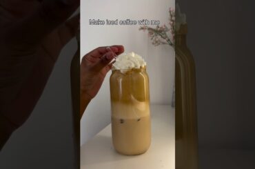 make iced coffee ☕ with me #shorts #shortsfeed #italy