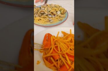 Perfect Italian Food #food #pasta #seafood #tasty #delicious #italy #restaurant #travel #shorts #fun