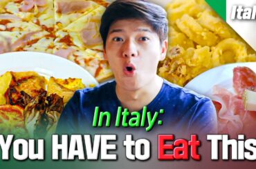 Italian Food Tour Mukbang: Fancy Restaurants to Homemade Meals 🇮🇹🤤