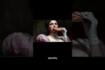 Did you know that pizza was once considered a dangerous street food for the poor? #pizza #history