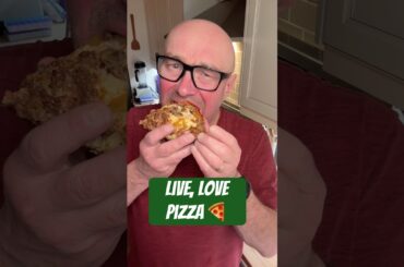 Our weekly deep dish pizzas- Hawaiian and spicy sausage and mushroom. #deepdishpizza