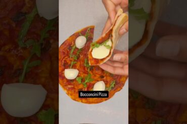 🍕 Bocconcini Pizza | Fresh Veg Pizza Recipe | Homemade Italian Pizza