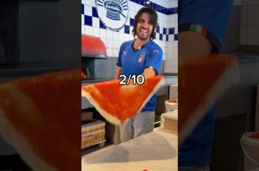 Italians try NEW PIZZA CHALLENGE @itsQCP