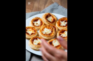pizzette di pasta sfoglia  per aperitivo #food  #recipe  #cucinafacile  #ricette