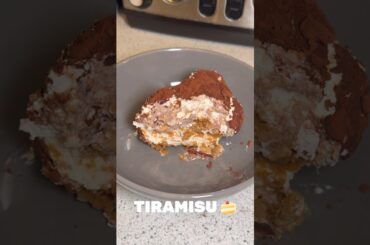 Tiramisu 🍰. Recipe ⬇️ #HomeCooking #CookingFromScratch #FoodYouTube #Tiramisu #Italian