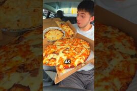 American Pizza vs Italian Pizza 🍕🤯 | #hookstep #shorts#pizza #italianfood #foodfacts #comparison