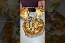Chessy Double Decker Pizza in Just 320/-😋 #food #foodie #foodblogger #foodlover #foodshorts #pizza